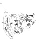 Relais démarreur pour YY50QT-15 - Pièce n°4