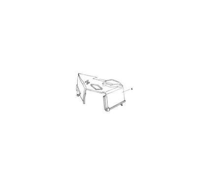 N°6 - Plastique couvre moteur