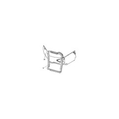 N°10 - Plastique couvre moteur n°2