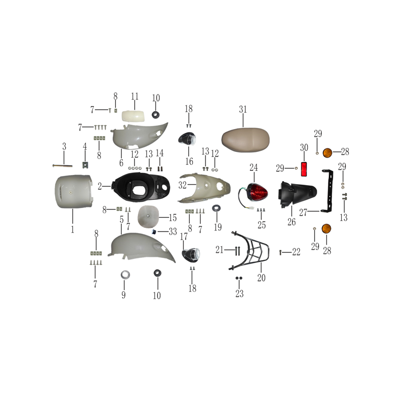 Selle noire pour Venice pièce n°31