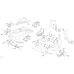Face avant pour A9 ou B MAX 50 - pièce n°1