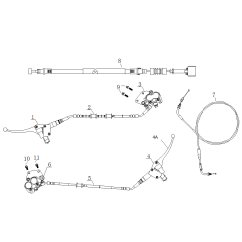 Maître cylindre pour A9 ou B MAX 50 - pièce n°4
