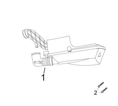 Filtre à air pour A9 ou B MAX 50 - pièce n°1