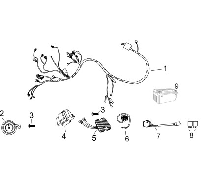 Batterie pour A9 ou B MAX 50 - pièce n°9