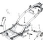 Support moteur pour Blade125CC Pièce no 2