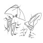 Support garde boue avant gauche pour Blade 125CC pièce no 2