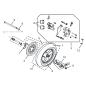 Jante avant pour Blade 125CC - Pièce n°2