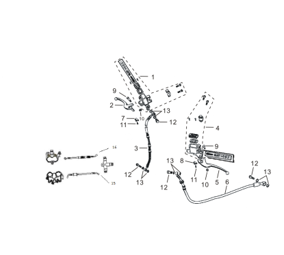 Levier gauche - Pièce n°5