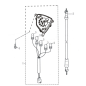 Cable compteur pour Blade 125CC - Pièce n°5