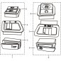 Bouton clignotants pour Blade 125CC - Pièce n°4