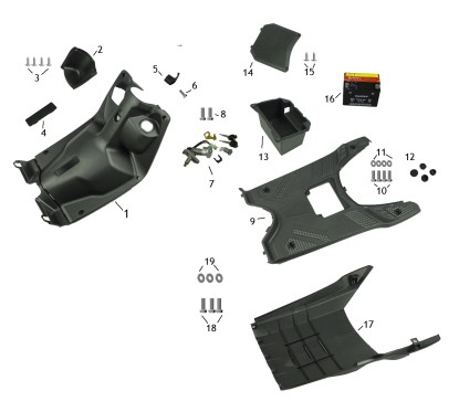 Face avant intérieur - pièce n°1