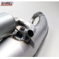 Pot d'échappement adaptable GIANELLI pour scooter LJ50QT-2L