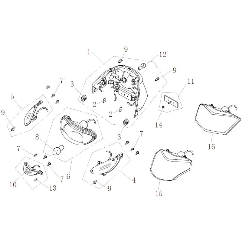Veilleuse pour DIGITA pièce no 10