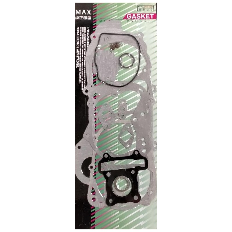 Pochette de joints complète  pour scooter YY50QT OU LJ50QT-3L 10 pouces 