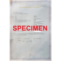 Demande de nouveau certificat de conformité
