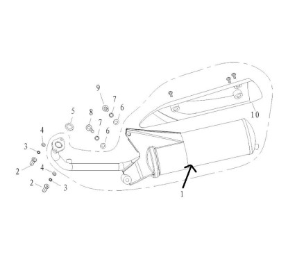 Vis de pot pour DIGITA pièce no 8