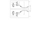 Cable de connection clignotant avant droit pour scooter JORDON lucas 125 PI7CE NO 5