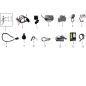 Chargeur de batterie pour scooter JORDON E A8 pièce n°12