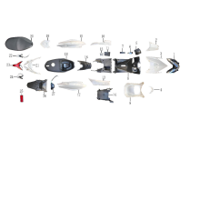 Seat pour scooter JOG 50 pièce n°20