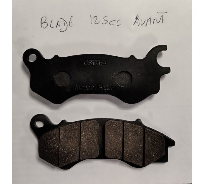 Jeu de plaquettes de frein avant pour scooter BLADE 125CC pièce no 6