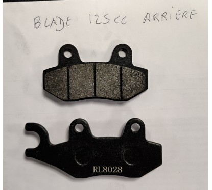 Jeu plaquettes arrière pour Blade 125CC - Pièce n°6