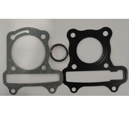 Ensemble joint de culasse + joint d'embase + joint de pot pour scooter JORDON 50CC 