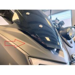 Carénage avant supérieur (au dessus du feu avant) pour scooter JORDON MAXT IV 50 OU 125CC