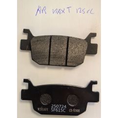 Plaquettes de frein arrière pour scooter MAX-T 125cc pièce n°17-6 TYPE 1
