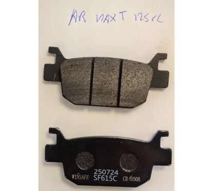 Plaquettes de frein arrière pour scooter MAX-T 125cc pièce n°17-6 TYPE 1