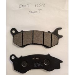 Plaquettes de frein avant pour scooter MAX-T 125cc pièce n°17-13 type 1