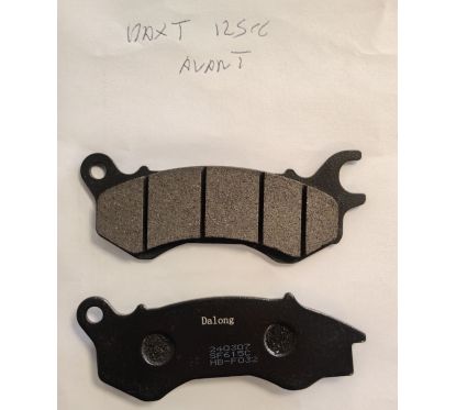 Plaquettes de frein avant pour scooter MAX-T 125cc pièce n°17-13 type 1